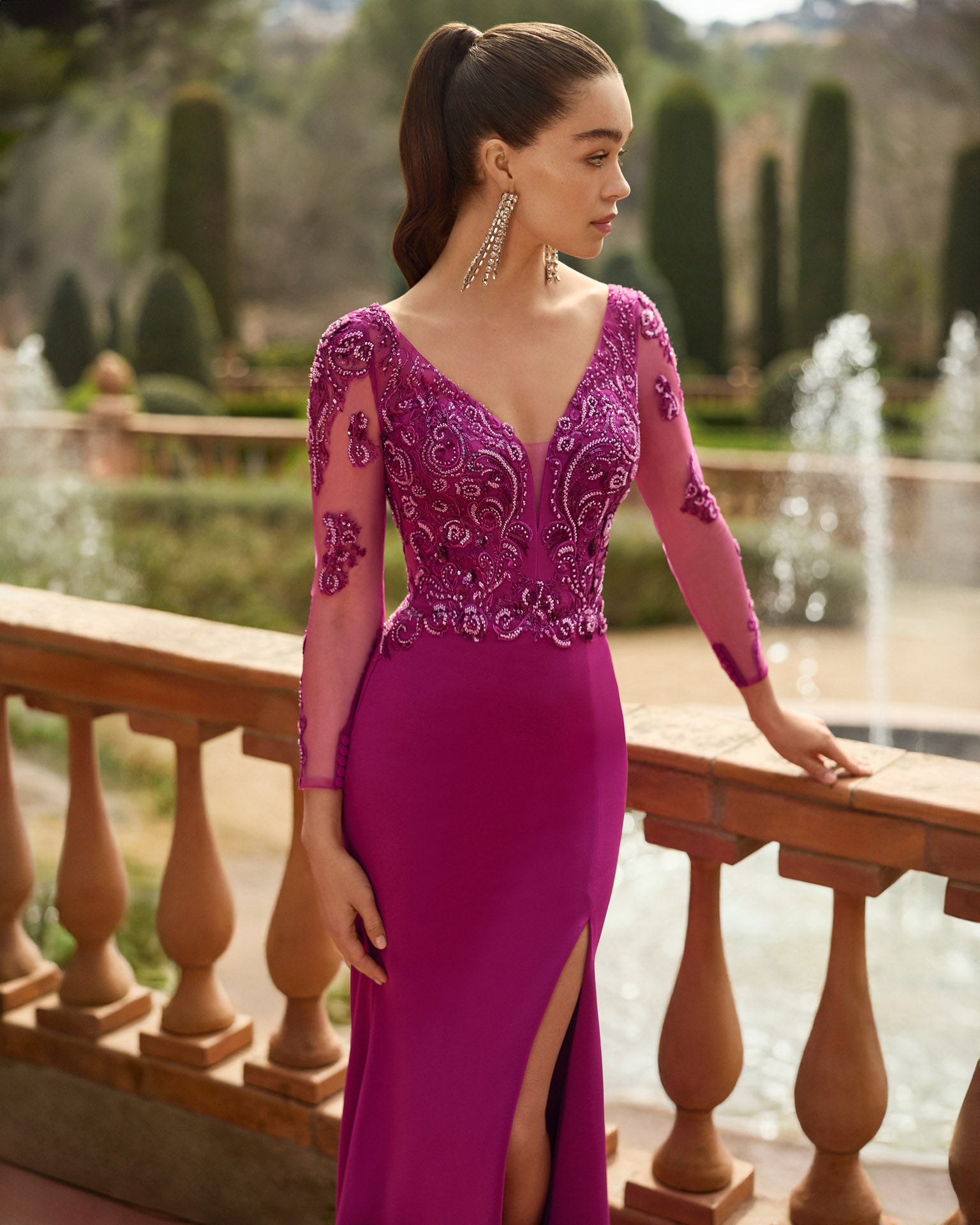 1J41 | Vestido de ceremonia y fiesta | Ana Cañizares Alicante