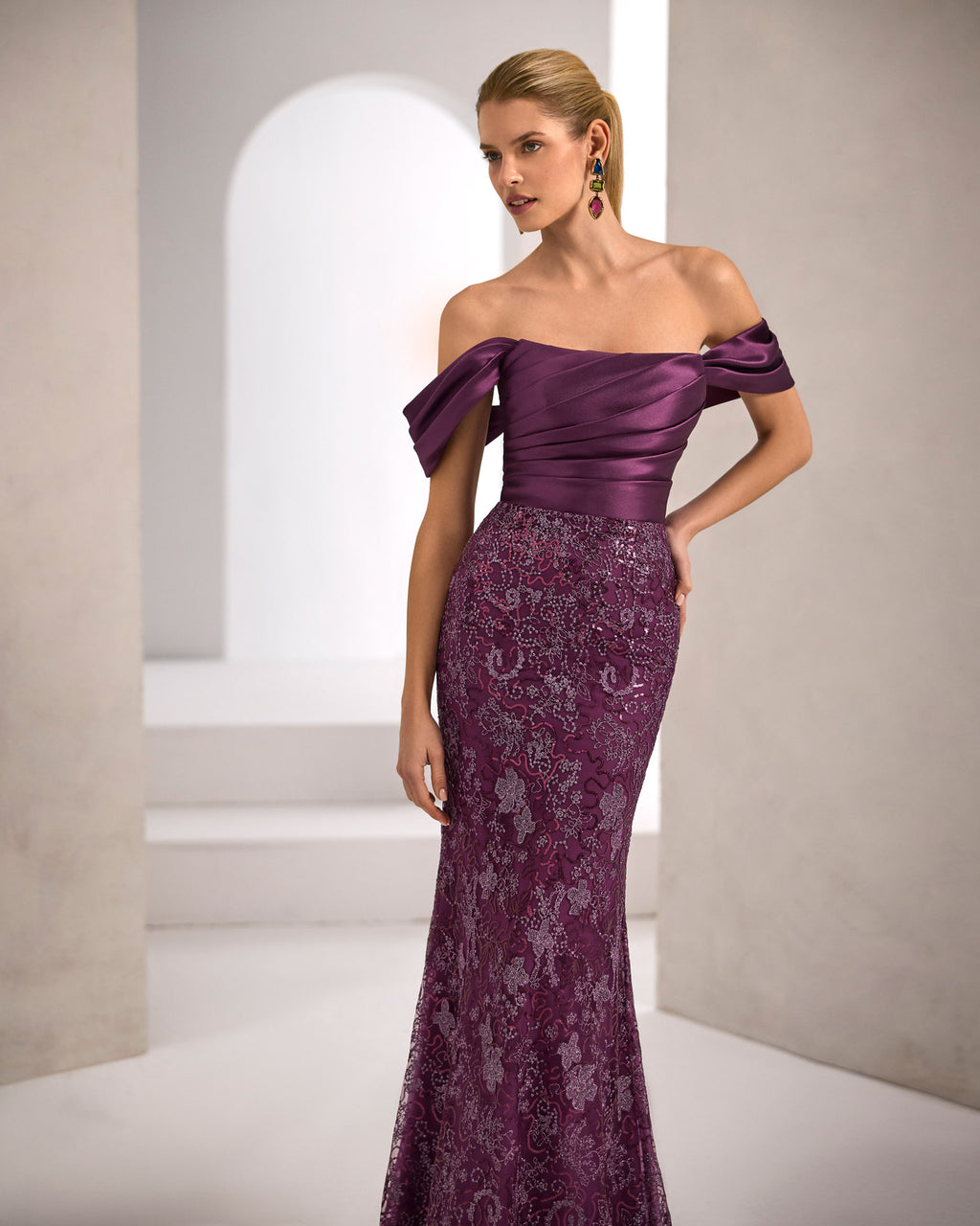 1JD4 | Vestido de ceremonia y fiesta | Ana Cañizares Alicante